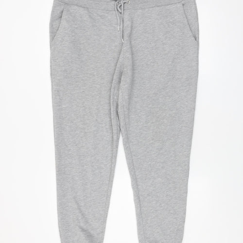 ASOS DESIGN Men's Grey 2XL Jogger Sweatpants Tapered Fit