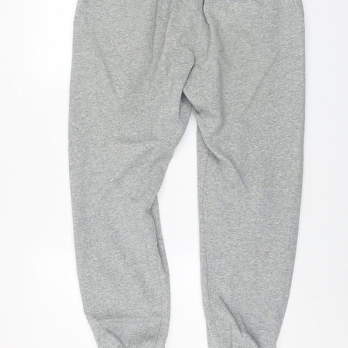 Nike Men’s Grey Fleece Sweatpants M Regular Fit Joggers