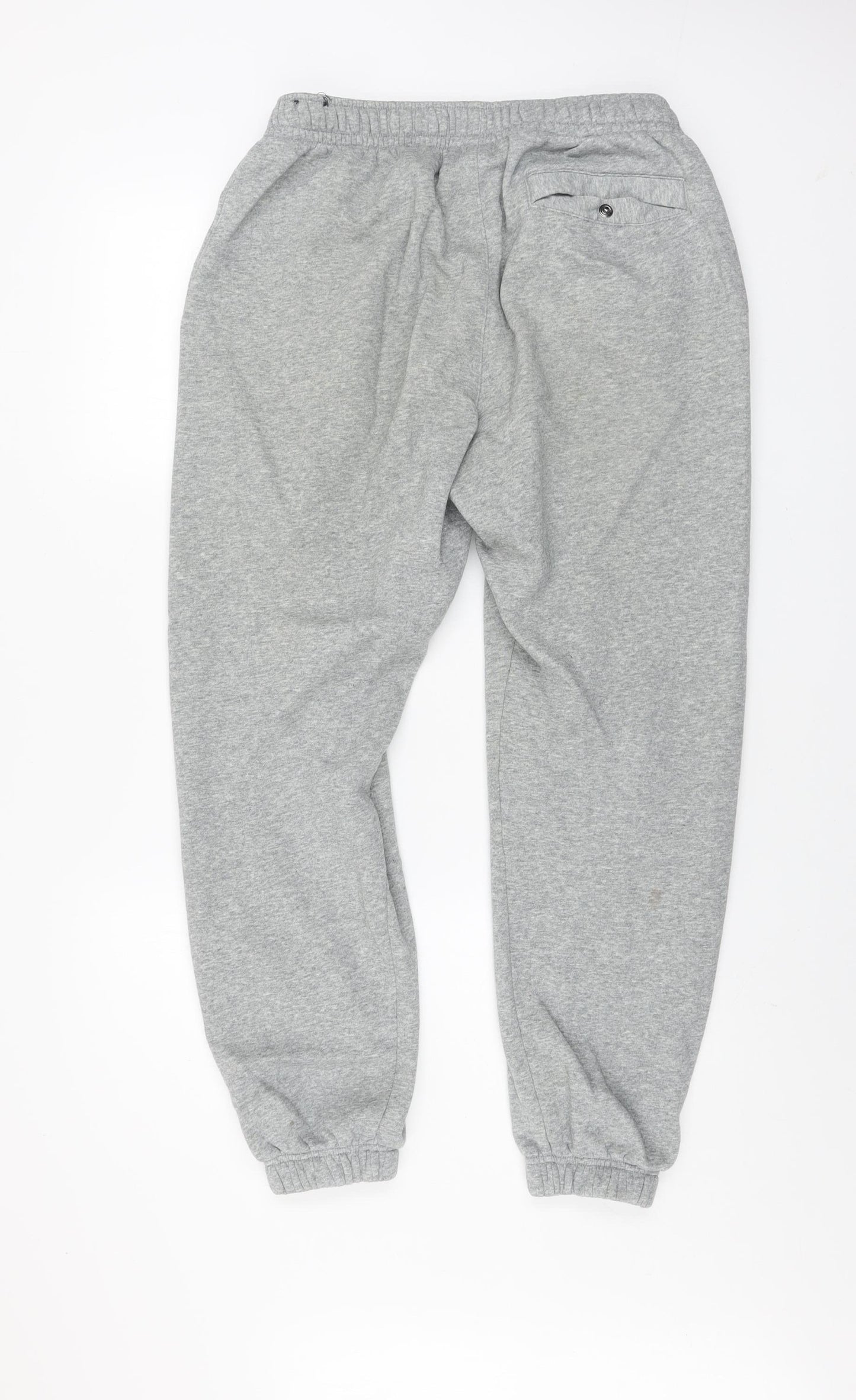 Nike Men’s Grey Fleece Sweatpants M Regular Fit Joggers