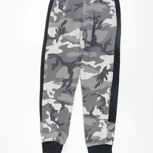 Jordan Boys Grey Camouflage Jogger Trousers 13-15 Years Elastic Waist