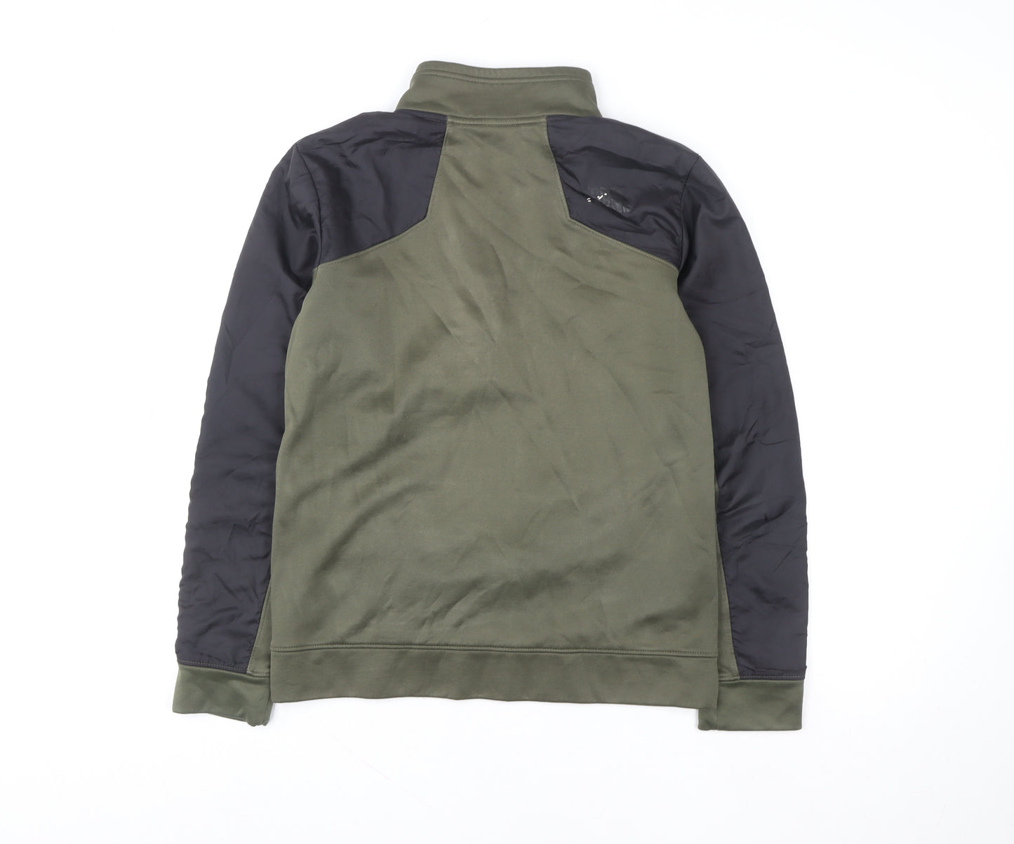 The North Face Boys Green XL Fleece Active Jacket with 1/4 Zip