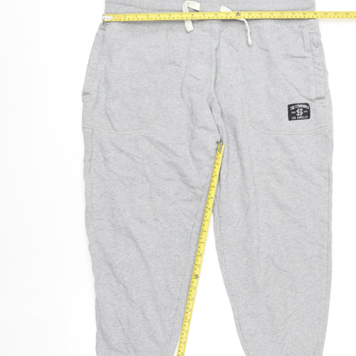 The Stronghold Men's Grey 2XL Jogger Sweatpants Elastic Waist Activewear