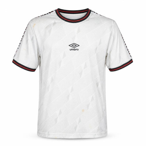Umbro Men's White Football Jersey T-Shirt Small