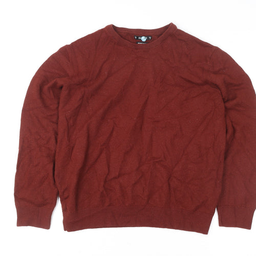 Dunnes Stores Women’s Burgundy Merino Blend Pullover Sweater XL
