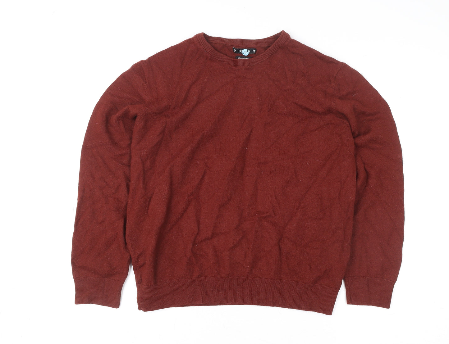 Dunnes Stores Women’s Burgundy Merino Blend Pullover Sweater XL