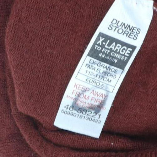 Dunnes Stores Women’s Burgundy Merino Blend Pullover Sweater XL