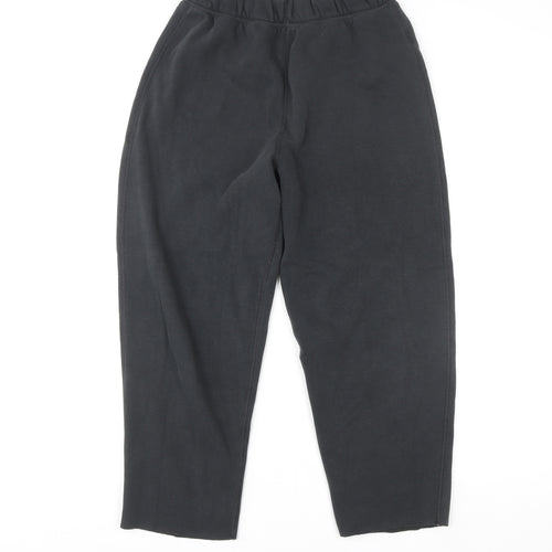 GAP Boys Black Fleece Sweatpants Size S Comfortable Elastic Waist