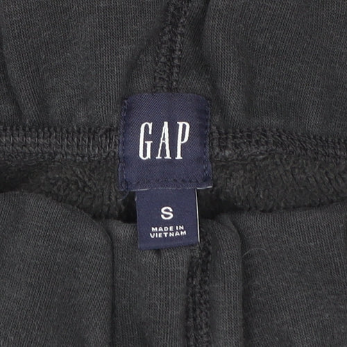 GAP Boys Black Fleece Sweatpants Size S Comfortable Elastic Waist