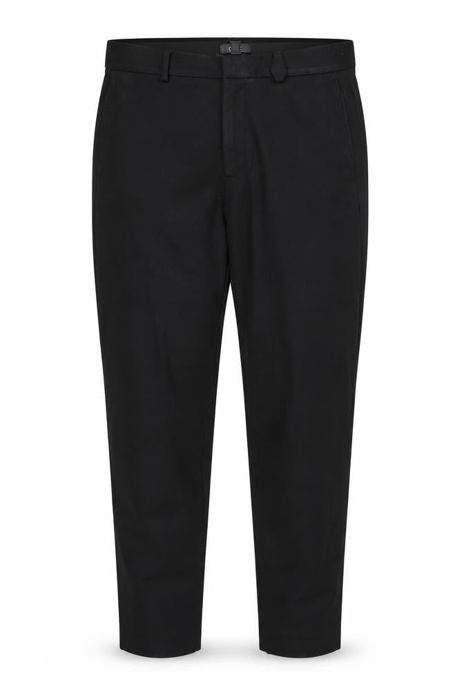 COS Women's Black Slim Tapered Trousers Size 10 Ankle Zip