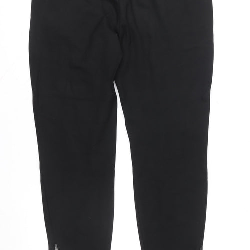 COS Women's Black Slim Tapered Trousers Size 10 Ankle Zip