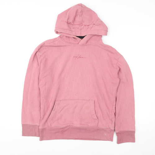Hollister Women’s Pink Pullover Hoodie XS Cotton Blend Casual