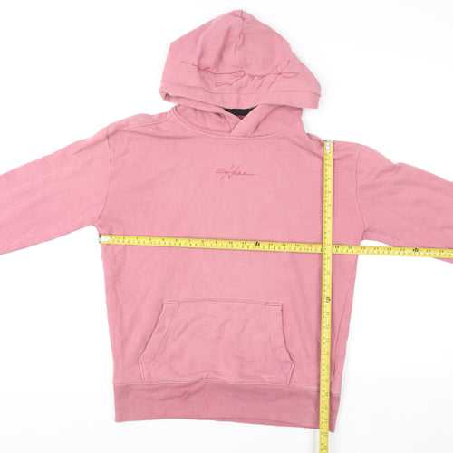 Hollister Women’s Pink Pullover Hoodie XS Cotton Blend Casual
