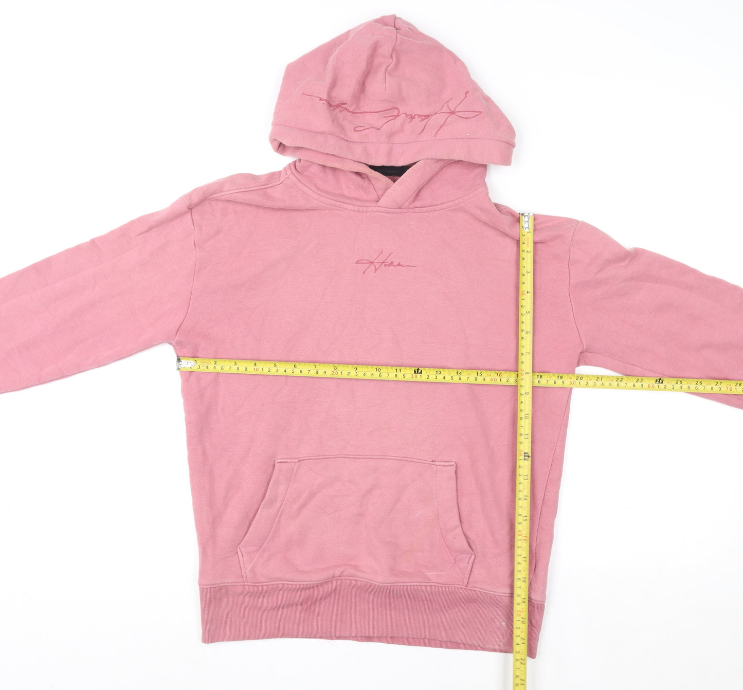 Hollister Women’s Pink Pullover Hoodie XS Cotton Blend Casual
