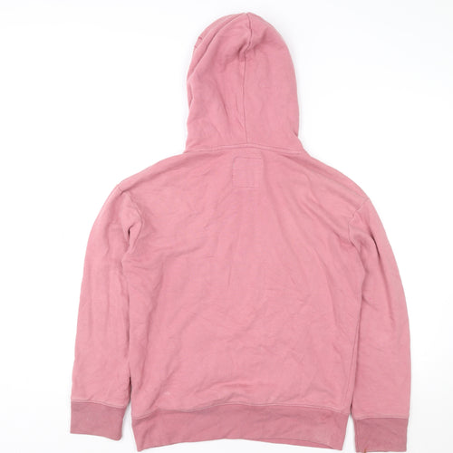 Hollister Women’s Pink Pullover Hoodie XS Cotton Blend Casual