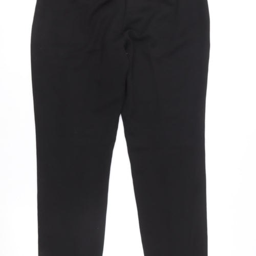 Wallis Petite Women's Black Slim Fit Tapered Trousers Size 12