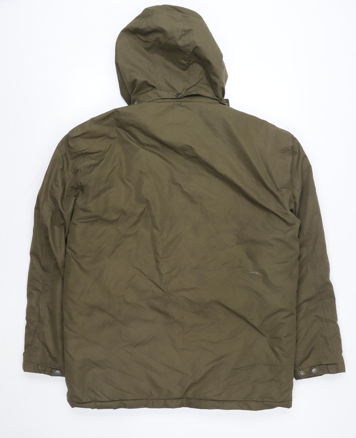 Country Estate Men's Green M Balmoral Parka Jacket Hooded Lined Outdoor