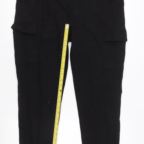 Primark Women’s Black Tapered Jeans Size 20 with Ankle Zip