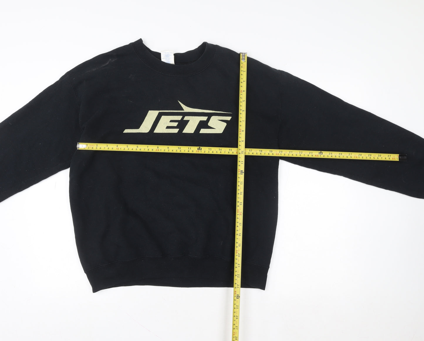 Gildan Heavy Blend Women's Black Medium Jets Graphic Sweatshirt