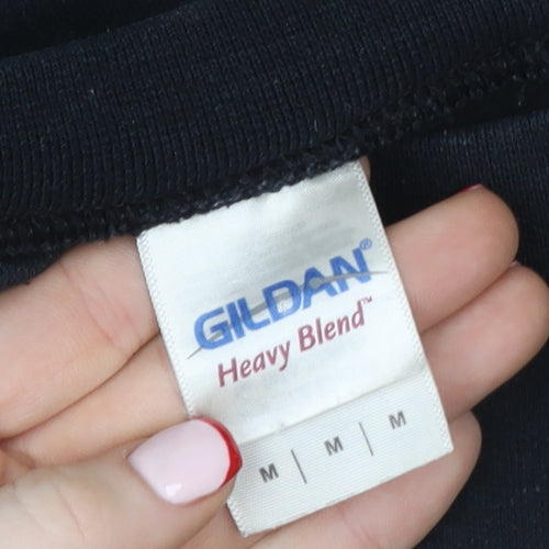 Gildan Heavy Blend Women's Black Medium Jets Graphic Sweatshirt