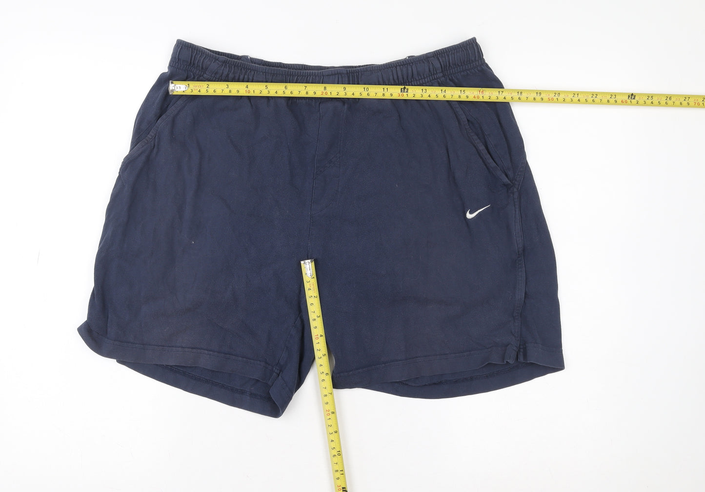 Nike Men’s Blue Athletic Running Shorts Size L Polyester Activewear