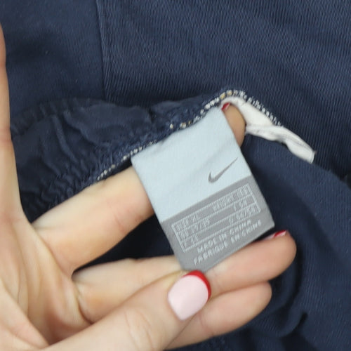 Nike Men’s Blue Athletic Running Shorts Size L Polyester Activewear