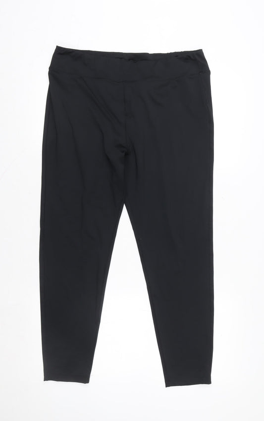 Dare 2B Women's Black Stretch Leggings Size 8 Activewear