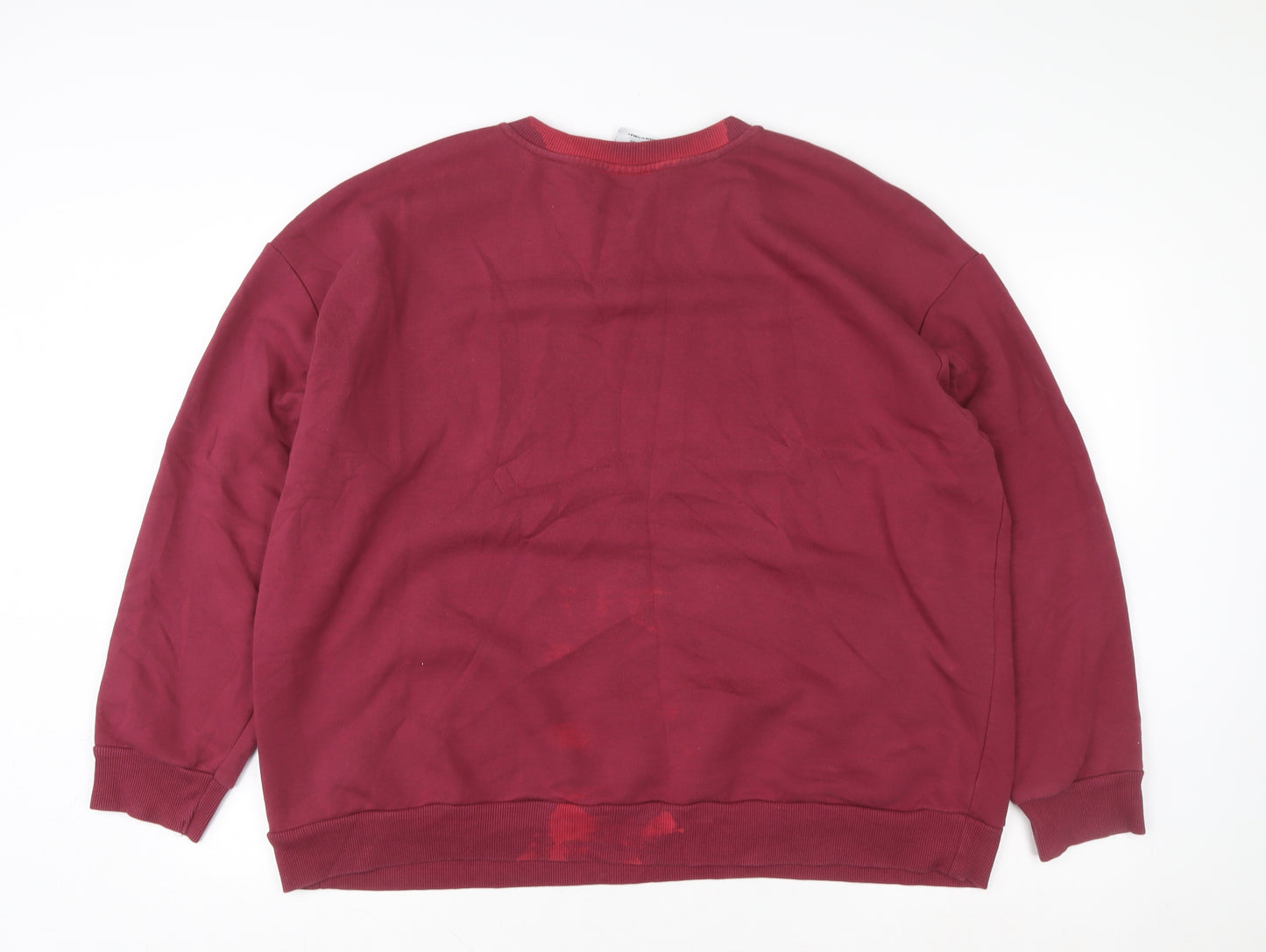 Harvard University Burgundy Women's XL Pullover Sweatshirt
