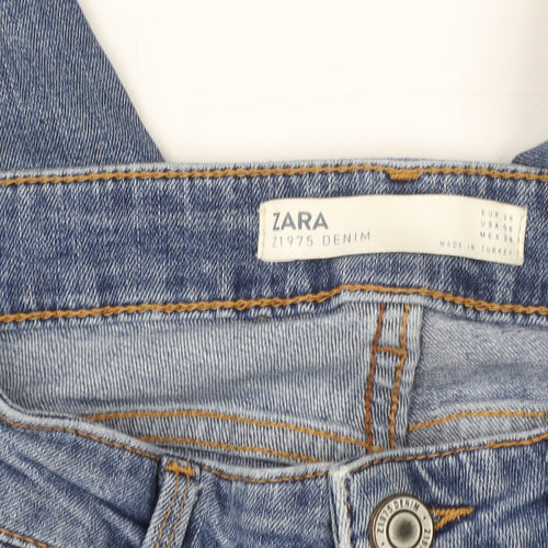 Zara Women Blue Size 10 Mid Rise Skinny Denim Jeans