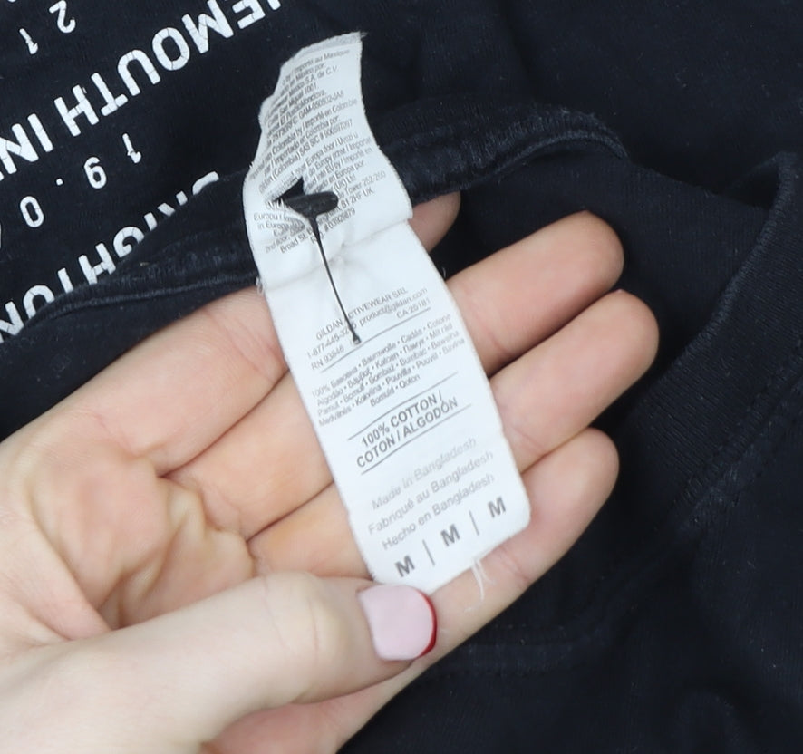 Gildan Men's Black Diversity Genesis Tour 2017 Graphic T-Shirt Size M