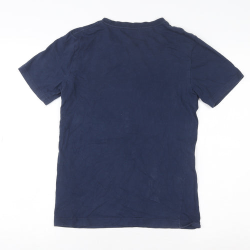 Levi's Girls Blue Logo Basic Cotton Short Sleeve T-Shirt 12 Years
