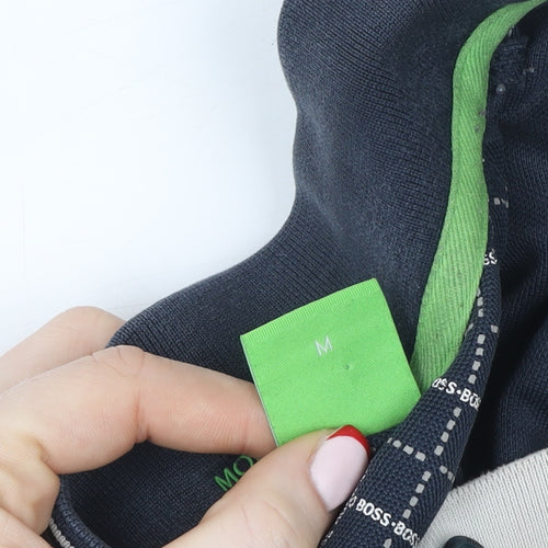 Hugo Boss Men's Blue Short Sleeve Polo Shirt M Moisture Manager