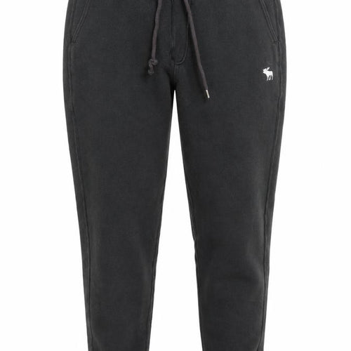 Abercrombie & Fitch Women's Black Small Soft Fleece Jogger Sweatpants