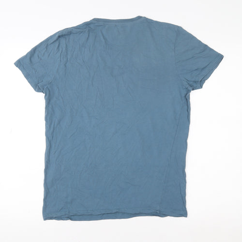 Mavi Men’s Blue Istanbul Graphic T-Shirt Size M