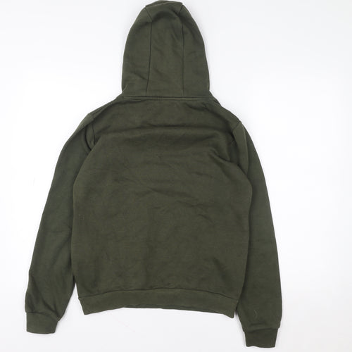 McKenzie Boys Khaki Pullover Hoodie 13-15 Years Cotton Blend Sportswear