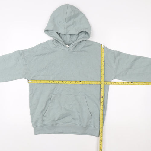 Marks and Spencer Girls Green 10-11 Years Pullover Hoodie