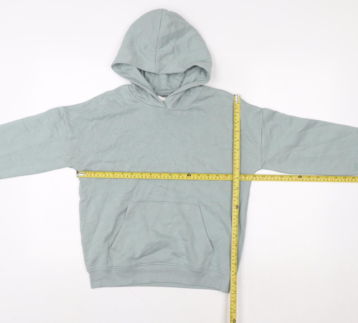 Marks and Spencer Girls Green 10-11 Years Pullover Hoodie