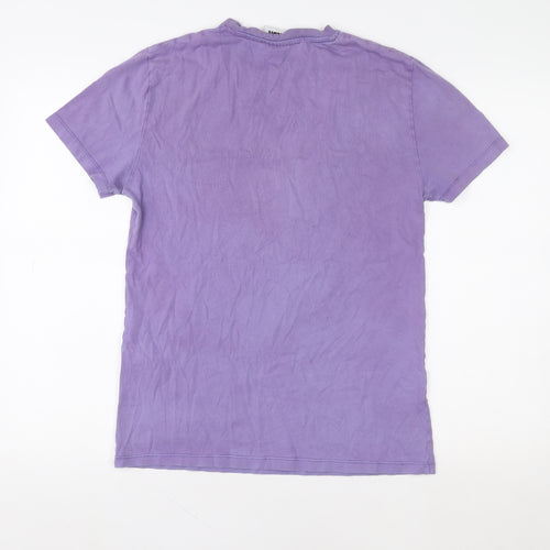 NBA Women’s Purple Los Angeles Lakers James 6 XS Cotton T-Shirt