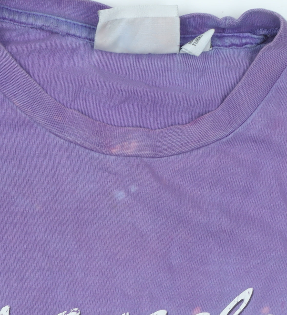 NBA Women’s Purple Los Angeles Lakers James 6 XS Cotton T-Shirt