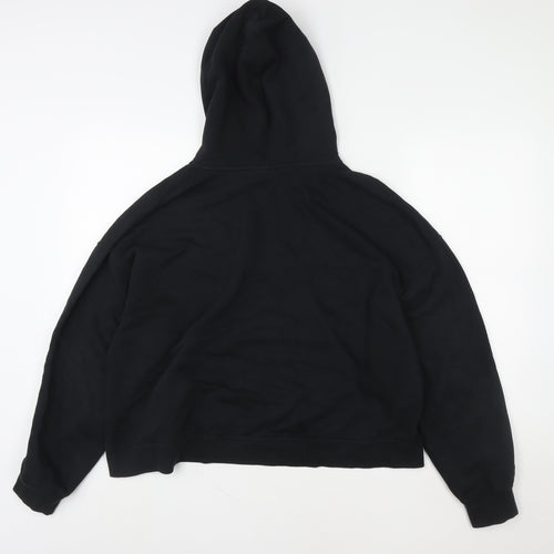 Jordan Men's Black Loose Fit Pullover Hoodie Size M