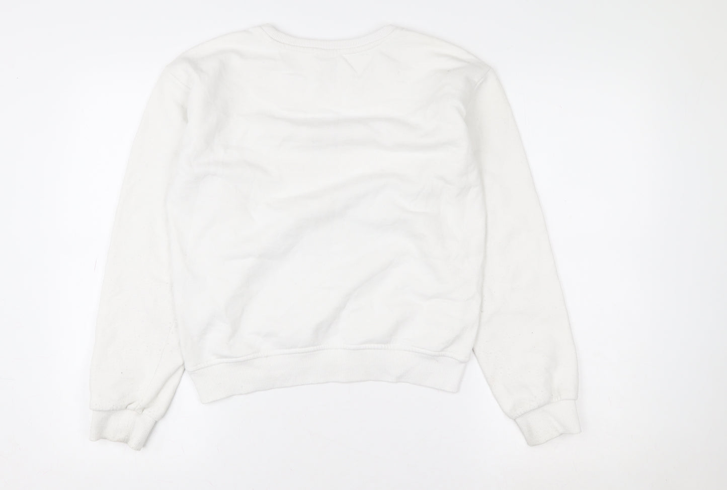 Wednesday Girls White 13-14 Years Pullover Graphic Sweatshirt