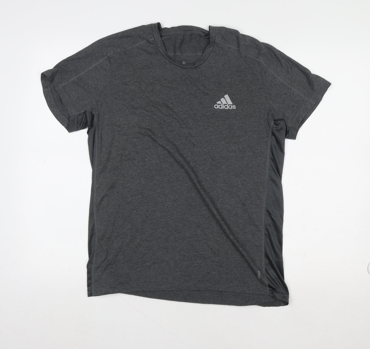 Adidas Men's Grey Aeroready Running T-Shirt Size M