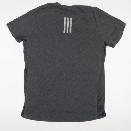 Adidas Men's Grey Aeroready Running T-Shirt Size M