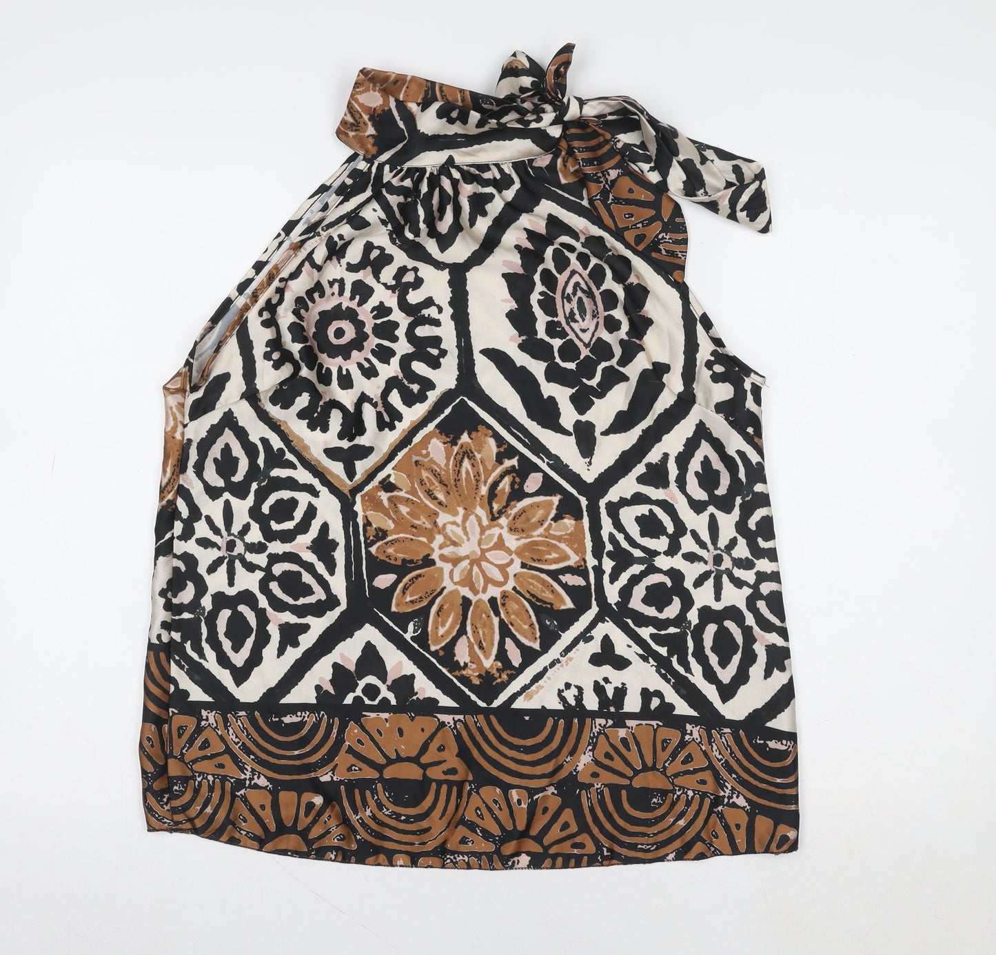 Escape Women's Multicoloured Halter Camisole Tank Top Size 14