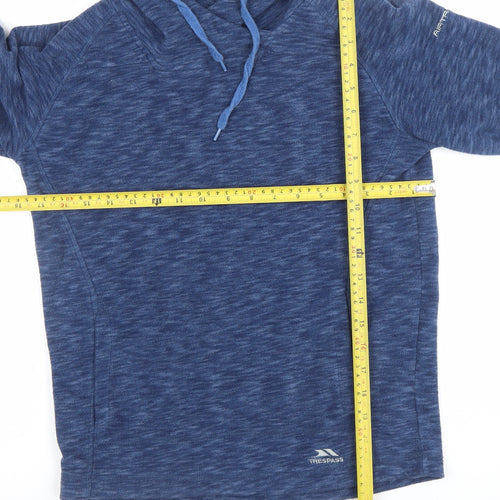 Trespass Mens Blue Pullover Hoodie Size S Lightweight Outdoor
