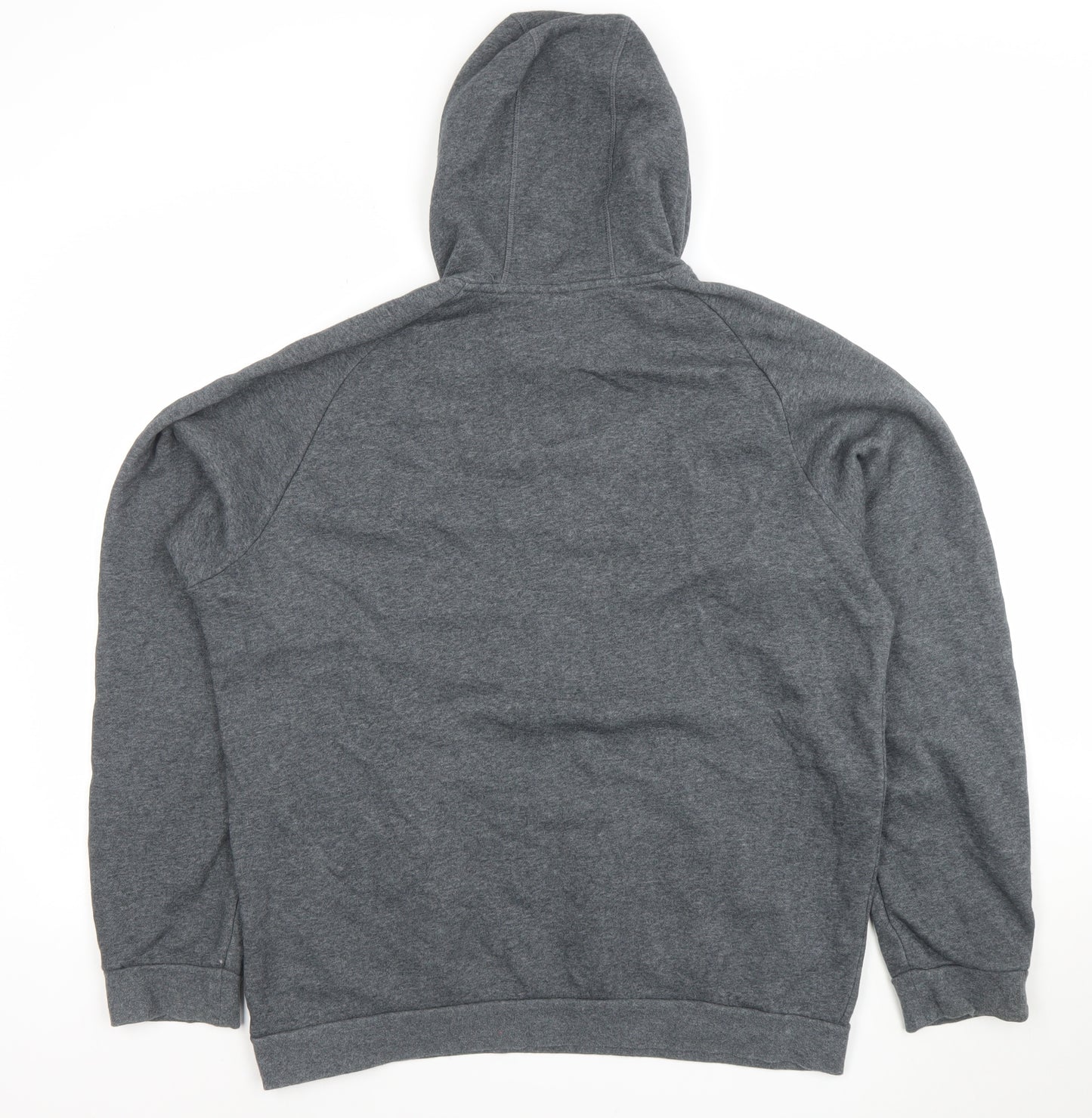 Adidas Men's Grey 2XL Pullover Hoodie Fleece Sportswear