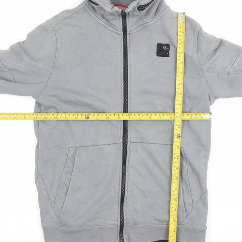 Nike Boys Grey Full Zip Air Max Hoodie XL 13-15 Years Cotton Blend