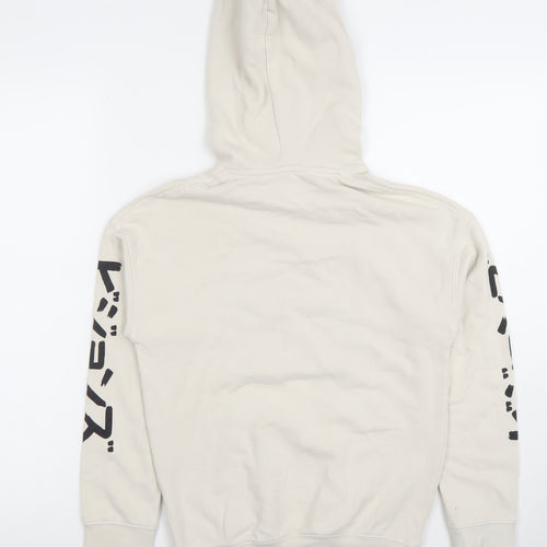 H&M Boys Beige Star Wars Visions Hoodie 8-10 Years Graphic Print Cotton