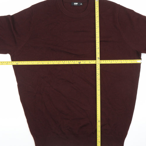 Jacamo Men's Brown XL Crew Neck Pullover Jumper