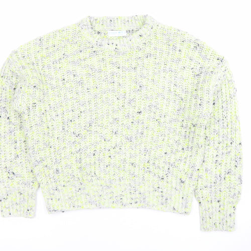 Primark Women’s Multicoloured Chunky Knit Pullover Jumper XS