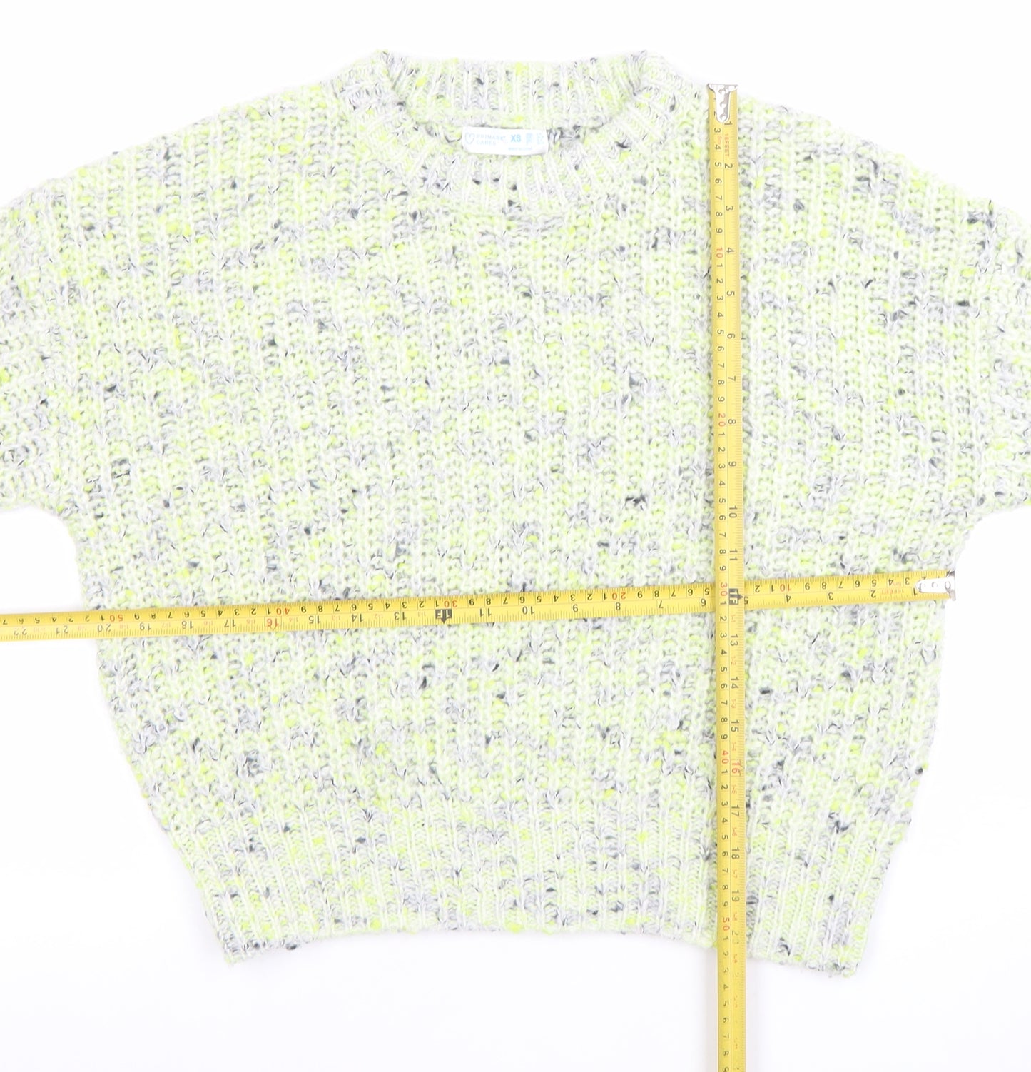 Primark Women’s Multicoloured Chunky Knit Pullover Jumper XS